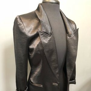Oversized Black Bebe Blazer Size 2